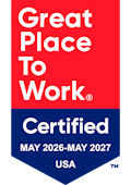 Great Place to Work® D-Wave 2026 Certification Badge